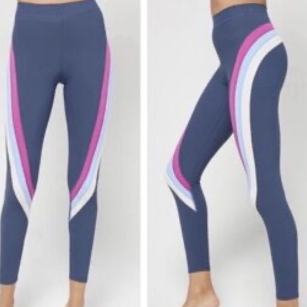 L*Space Chasing Rainbows Leggings sz M